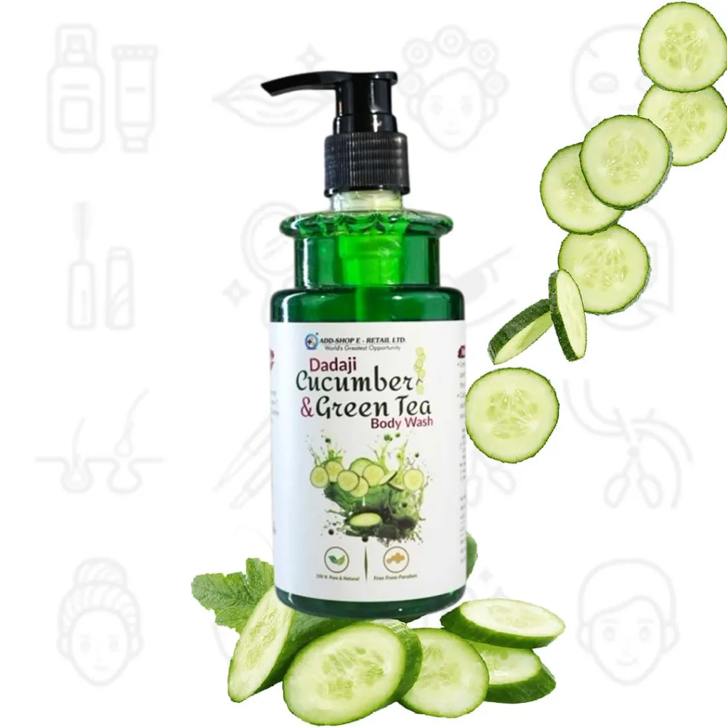 Dadaji cucumber & green tea Body wash